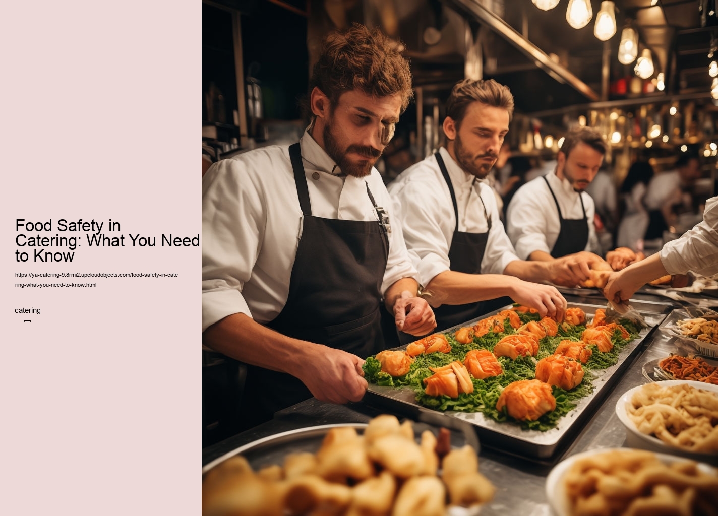 Food Safety in Catering: What You Need to Know